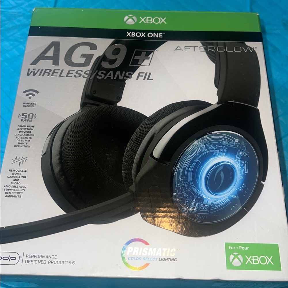 Afterglow AG9+ Wireless Headset for Xbox One - Black